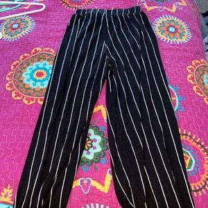 Striped long pants